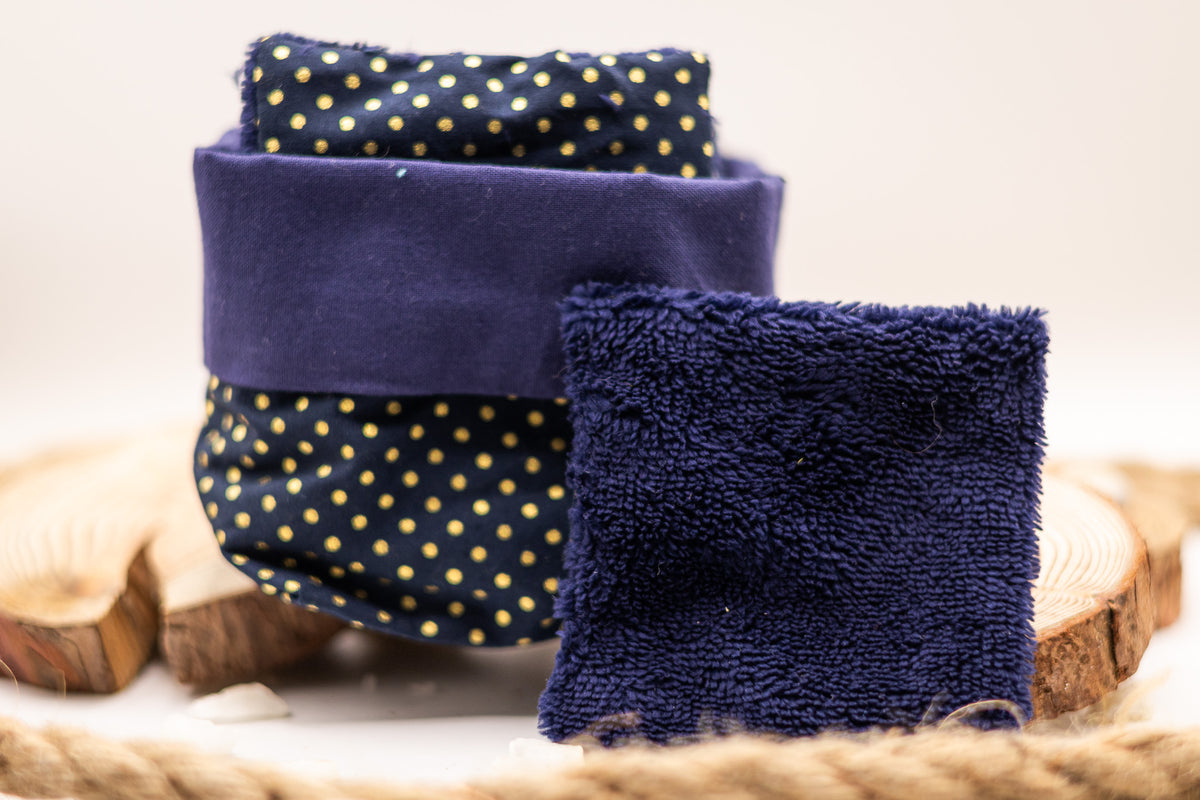 10 Lingettes lavables + panier – Koupépik