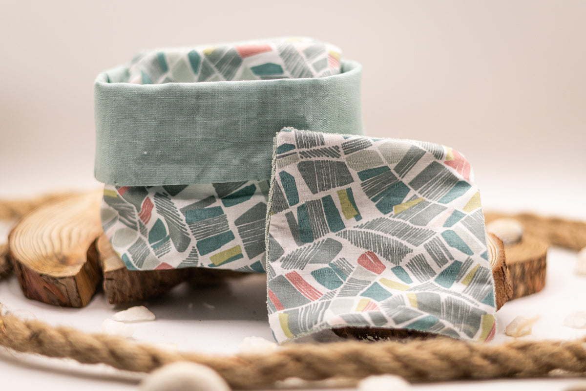 10 Lingettes lavables + panier – Koupépik