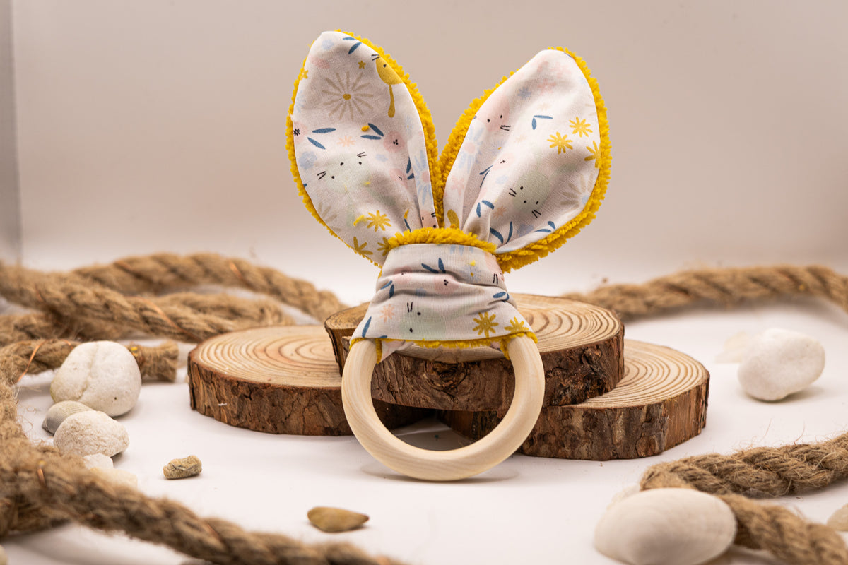 Hochet oreilles de lapin - Koupépik