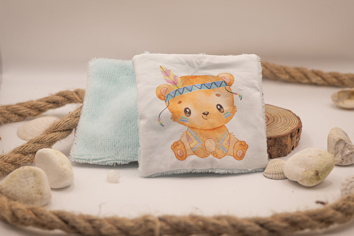 Carrés de toilette bébé - Koupépik