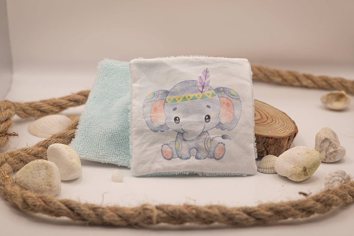 Carrés de toilette bébé - Koupépik