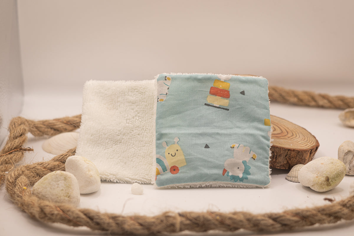 Carrés de toilette bébé - Koupépik