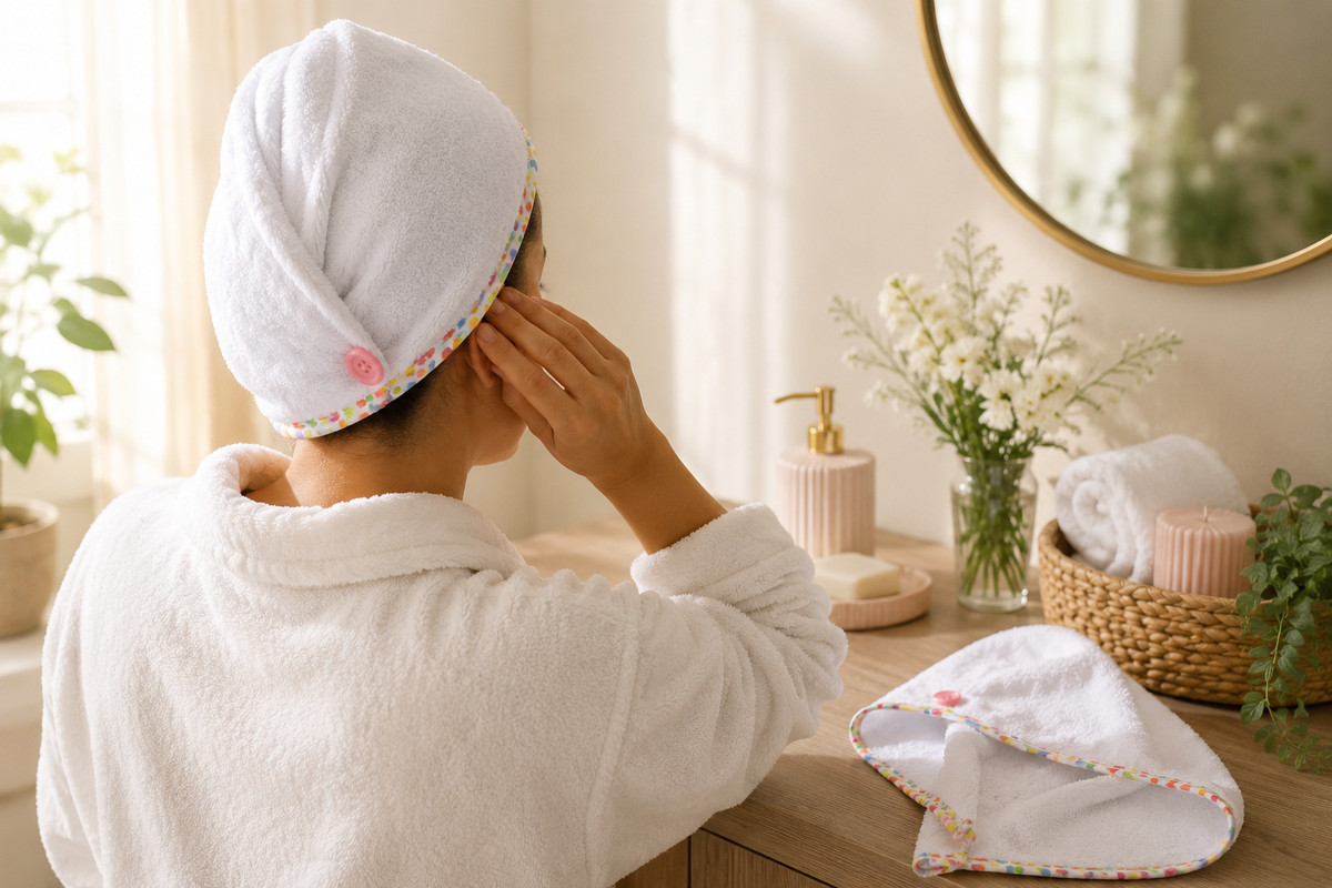 Turban Serviette Cheveux – Koupépik