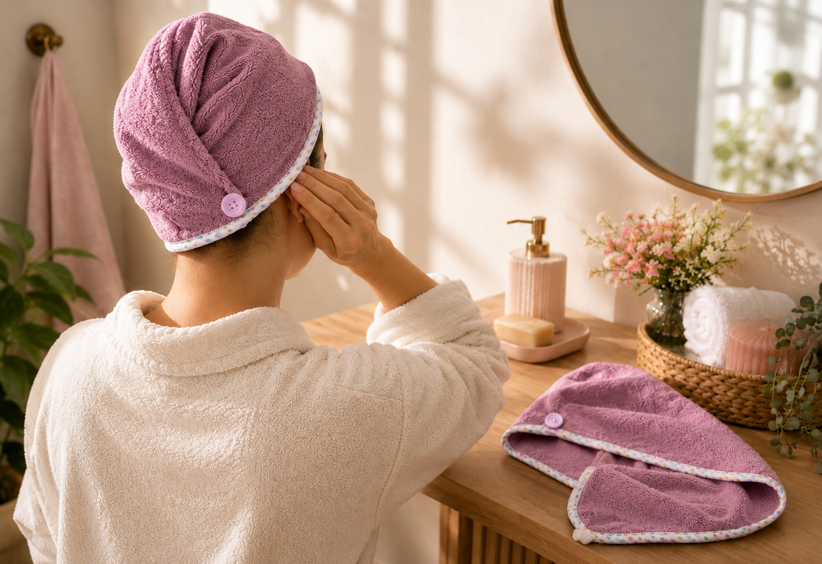 Turban Serviette Cheveux – Koupépik