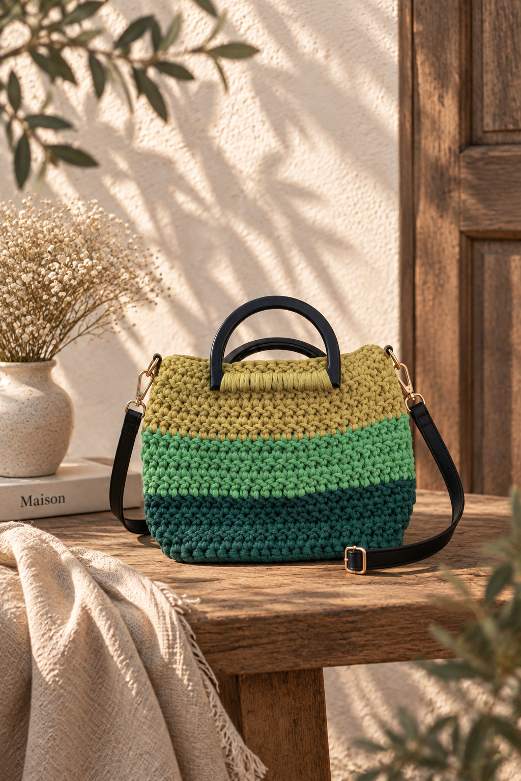 Sac bandoulière Émeraude - Koupépik